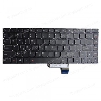 Laptop Keyboard - Keyboard for Lenovo Ideapad Yoga 2 Pro 13 20266 25212831 Yoga2 Pro13-ISE 25212829 Yoga 2 13-IFI 25212817 25212849 (Code 40474GRBACKLIT)