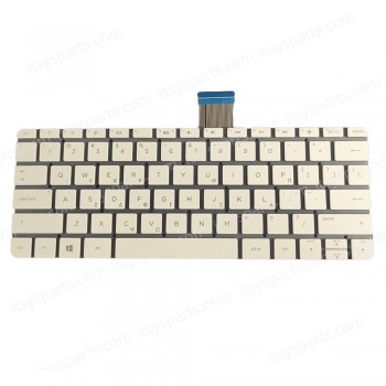 Greek Laptop Keyboard for HP Stream 11 Pro G1 G2 G3 G4 GR No Frame White ( Κωδ.40577GRWIHITENOFRAME )