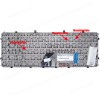 Laptop Keyboard HP Envy 4, 4-1000, 6 envy 6-1000 Envy 6-1000 Envy 6-1100 envy 6-1200 Series V135002AS2 PK130QJ1A02 698679-001 686836-001 (Ref.40206GRSILVER)