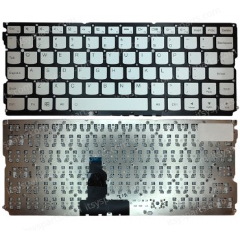 Laptop Keyboard - Keyboard for Lenovo IdeaPad Air 12 yoga 900S yoga 900 yoga 900 yoga 4s yoga 900S-12ISK English US V154120AS1-US SILVER OEM (Ref. 40494USNOFRSIL)