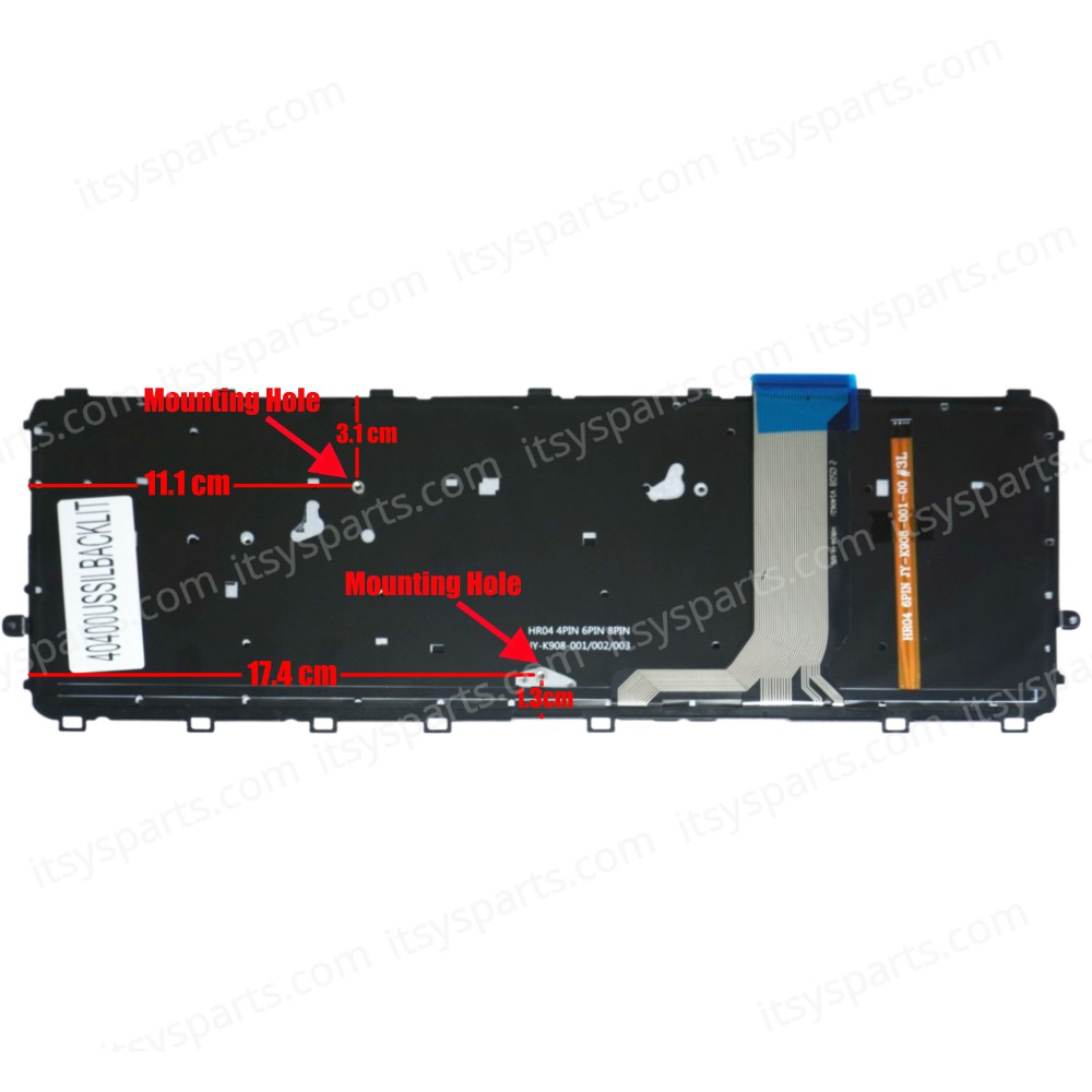 Keyboard Laptop Keyboard HP 15-J 15T-J 15Z-J 17-J 17-J100 17T-J 17Z-J 720245-001 M7-J V140626A 720242-001 6037B0082601 US SILVER (Ref. 40400USSILBACKLIT)