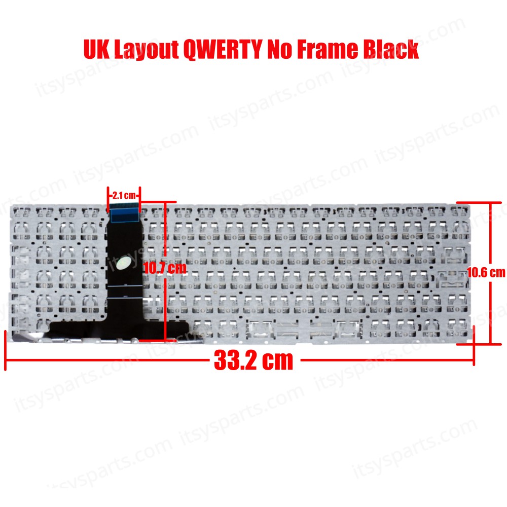 Laptop Keyboard for HP ProBook 450 G8 455 G8 650 G8 M21742-001 M21740-001 SN6195BL1 SG-A4320-XUA UK version (SKU. 40682UK)