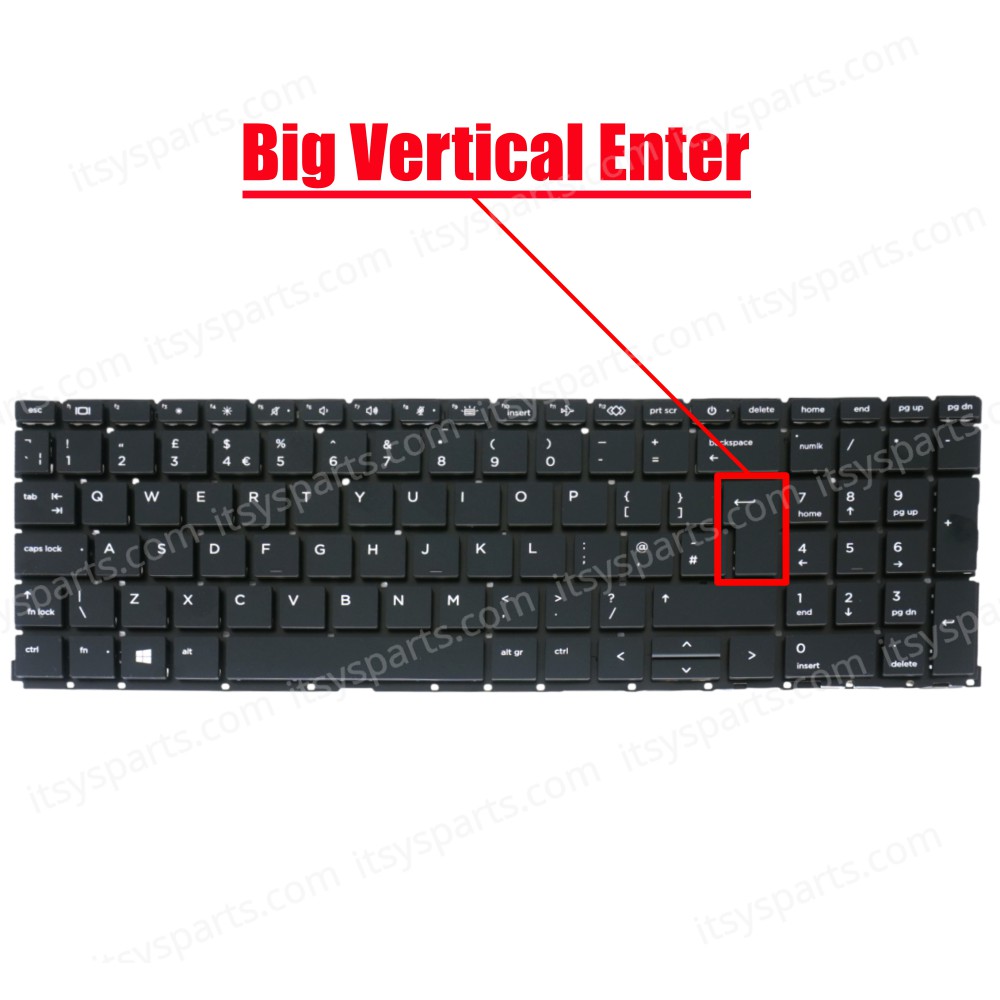 Laptop Keyboard for HP ProBook 450 G8 455 G8 650 G8 M21742-001 M21740-001 SN6195BL1 SG-A4320-XUA UK version (SKU. 40682UK)