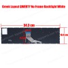 Keyboard for Laptop HP Pavilion 15-CW 15-CS HP 250 G7 6BP45EA 6BP11EA 255 G7 OEM High Quality (Ref.40549GRNFRWHBL)