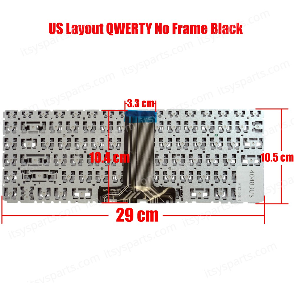 Laptop Keyboard Hp 14-bp000 14-bp100 14s-bp000 Series 2B-AB220Q110 BGJVH3AF7980QM (Ref.40483US)