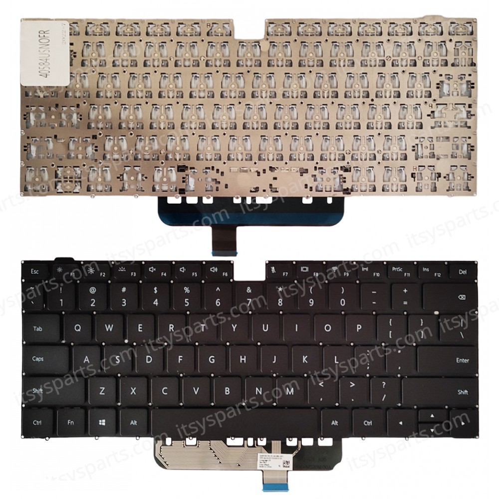 Laptop Keyboard for HUAWEI HBL-W19 HBL-W29 KLV-W29L NSK-370BQ HLY-W29R 9Z.NG2BQ.001 92LA0BMF3B AEH96U00010 OEM(Ref.40584USNOFR)