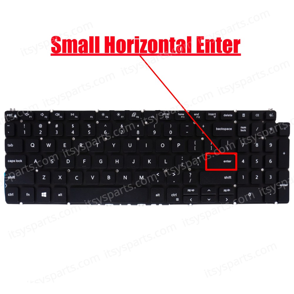 Laptop Keyboard for Dell Inspiron 15 3505 7590 7591 5584 7791 5590 5590 5593 7706 2-in-1 US version OEM (SKU. 40667US)
