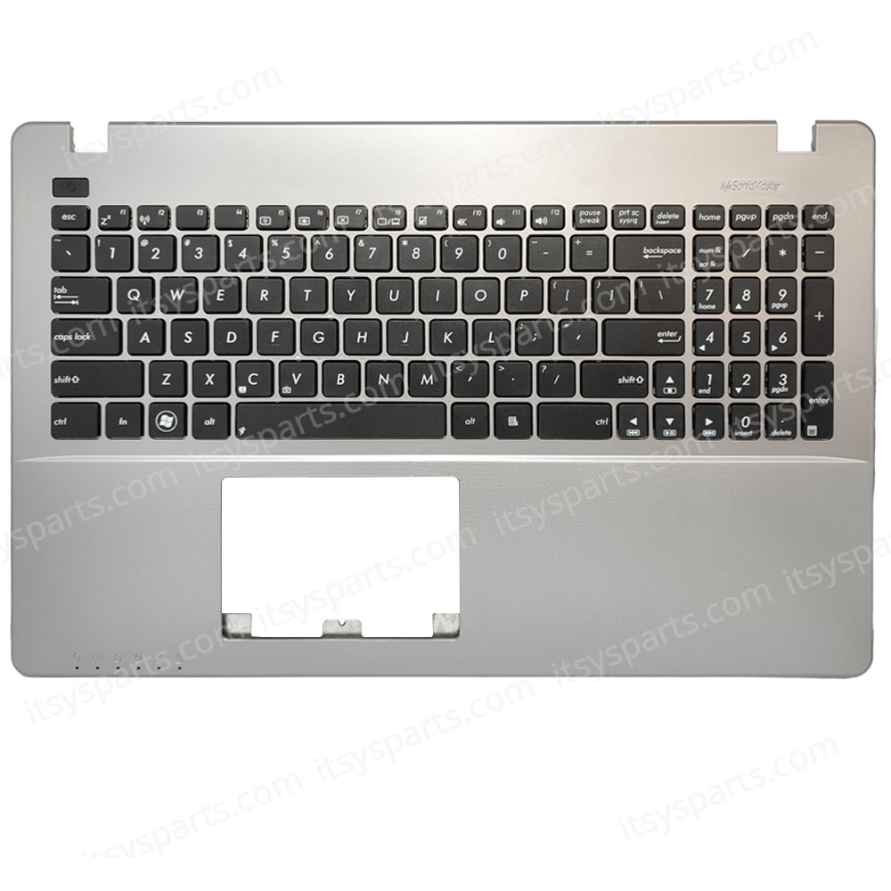 Keyboard Keyboard for Laptop ASUS X550 X552 X550ZE X550CA X550JD X550CC X550VC Silver 90NB00T1-R31UK0 US version OEM(Ref. 40055USPALM)