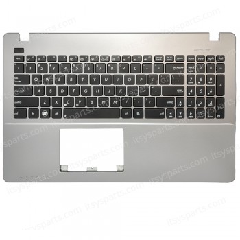 Keyboard Keyboard for Laptop ASUS X550 X552 X550ZE X550CA X550JD X550CC X550VC Silver 90NB00T1-R31UK0 US version OEM(Ref. 40055USPALM)