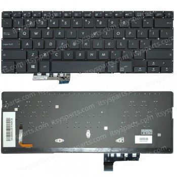 Laptop Keyboard for ASUS UX331 UX331U UX331UA UX331UAL UX331UN UX3311F UX331FA US Backlit OEM (SKU. 40630USBACKLIT)