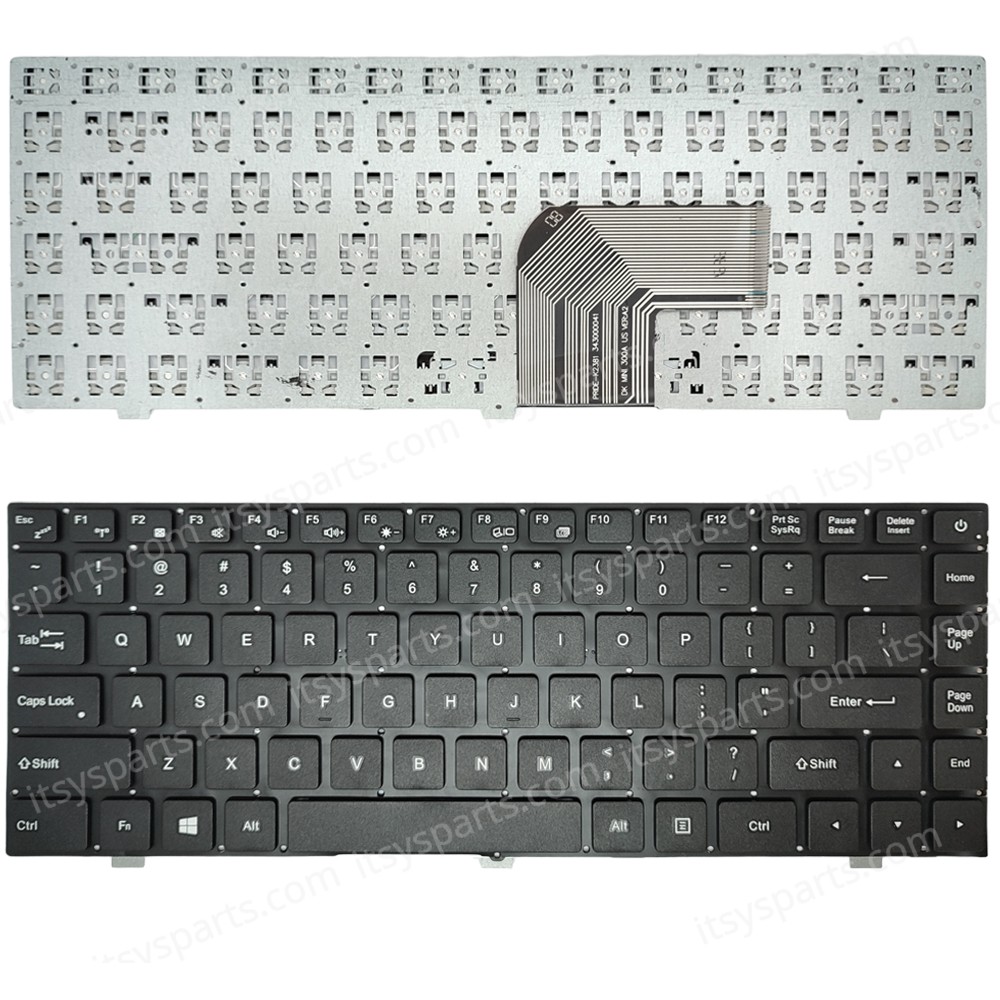 Keyboard Laptop Keyboard for Teclast F7 Plus F7S XK-HS105 MB3181004 XS-HS105 YMS-0177-B without numbers (Ref.40765US)