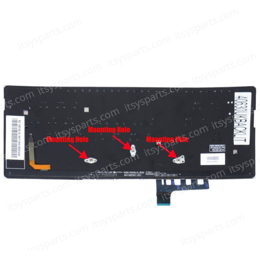 Laptop Keyboard for ASUS UX331 UX331U UX331UA UX331UAL UX331UN UX331UN UX3311F UX331FA UK Backlit OEM (SKU. 40630UKBACKLIT)