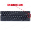 Laptop Keyboard for ASUS UX331 UX331U UX331UA UX331UAL UX331UN UX331UN UX3311F UX331FA UK Backlit OEM (SKU. 40630UKBACKLIT)