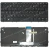 Keyboard Laptop Keyboard for HP Pro x2 612 G1 Black UK Version OEM(Ref.40372UKBACKLIT)