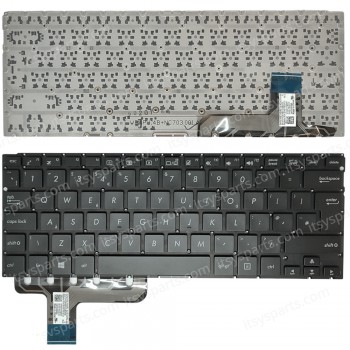 Keyboard Laptop Keyboard for Asus T300CHI T302CHI UK layout Black OEM(Ref.40772UK)