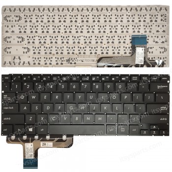 Keyboard Laptop Keyboard for Asus T300CHI T302CHI UK layout Black OEM(Ref.40772US)