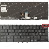Keyboard Laptop Keyboard for ASUS Chromebook CX9400 CX9400CEA Flip C490 0KN1-BP1UK12 UK layout with power button Black OEM(Ref.40771UKBLPWBLACK)