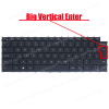 Laptop Keyboard for Dell XPS 15 9500 9510 9520 15.6 Inch XPS 17 9720 9700 9710 17.3 Inch UK Layout 0MV93T UK No Frame Backlight Βlack ( SKU.40706UKBL )