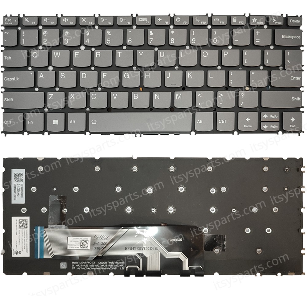 Keyboard Laptop Keyboard for Lenovo PR2UB PR2UB-US PR2UB PR2UB SN20Z38251 LCM20A9 LCM20A96P0J686 SN20Z38040 LCM20A9 SN20Z37912 LCM20A9 LCM20A93A0J686 SN20Z37964 OEM(Ref.40780USNOFRBL)
