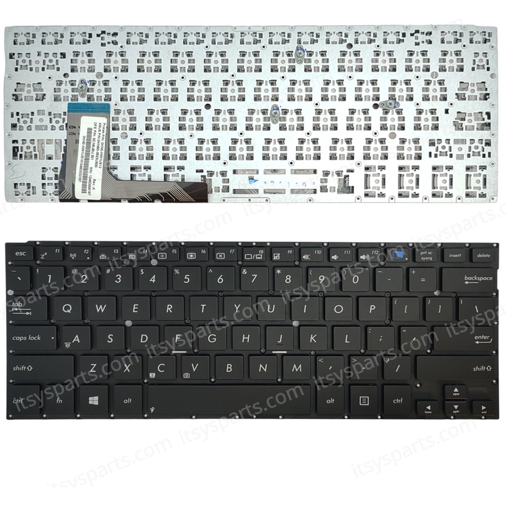 Keyboard Laptop Keyboard for Asus Notebook TAICHI31 series US layout Black OEM(Ref.40786USNOFR)