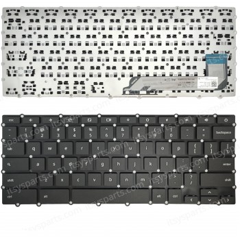 Keyboard Laptop Keyboard for ASUS Chromebook C423NA ASM14L1 0KN1-631US22 0KNX0-2106US00 US Layout Black OEM(Ref.40795US)