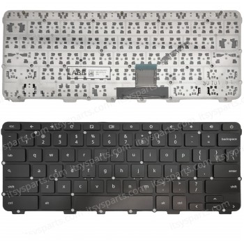 Keyboard Laptop Keyboard for HP Chromebook 11 cb2 NSK-G31PQ US Layout Black OEM(Ref.40798USNOFR)