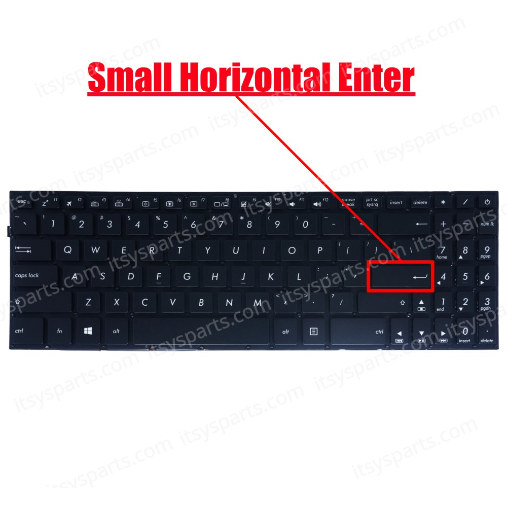 Laptop Keyboard ASUS N580 N580V N580VD N580VN N580GD Keyboard US layout with backlit (SKU.40649USBL)