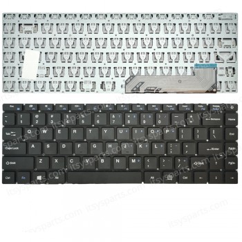 Keyboard Laptop Keyboard for Gateway GWTN141-2 GWTN141-3 GWTN141-4 GWTN141-5 GWTN141-6 GWTN141-10 N14RP9 X318C US layout Black OEM(Ref.40804USNOFR)