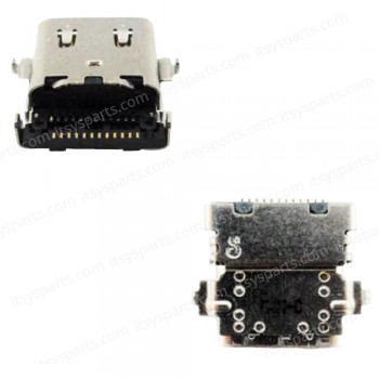 DC Power Jack Type-C Charging Port For Dell inspiron 14 7490 i7490-7842SLV-PUS P115G P115G001 (code 1-3954)