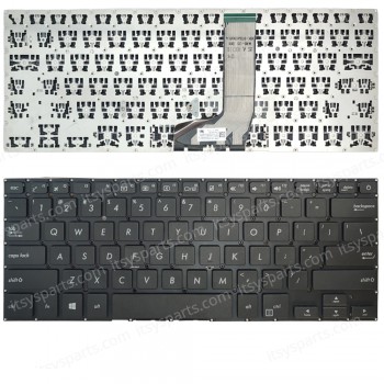 Keyboard Laptop Keyboard for Asus S4200 S4100 X411SC US layout Black OEM(Ref.40815USNOFR)