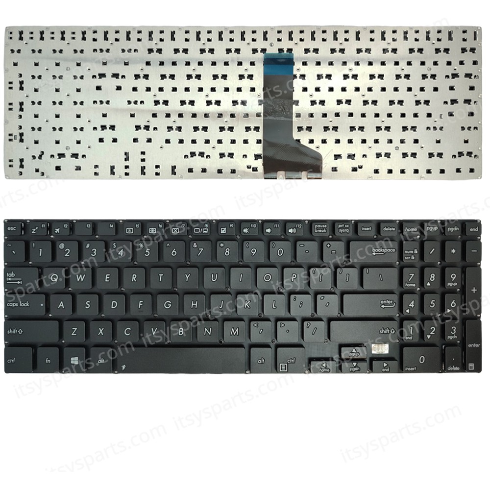 Keyboard Laptop Keyboard for ASUS PRO551 PRO551LD PRO551E PU551 PU500 PU550 P500 P500CA E500 E500C E500CA US layout Black OEM(Ref.40833USNOFR) 