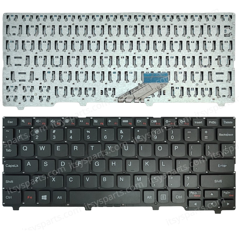 Keyboard Laptop Keyboard for Lenovo Ideapad 110S 110S-11 110S-11IBR 110S-11AST 110S-11IBY 5N20M53663 LCM15J13U4-H274 63411202900700 US layout Black OEM(Ref.40834USNOFR) 