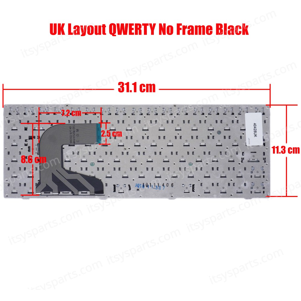 Laptop Keyboard - Keyboard for Sony VPC-S Series VPC-S111FM VPC-S111FM/S VPC-S131FM VPC-S131FM/S VPC-S132FX VPC-S132FX/B VPC-S132FX/S s132gx/s Vpc-s132gx/z VPC-S132GX VPC-S132GX/B UK (Ref. 40428UK)