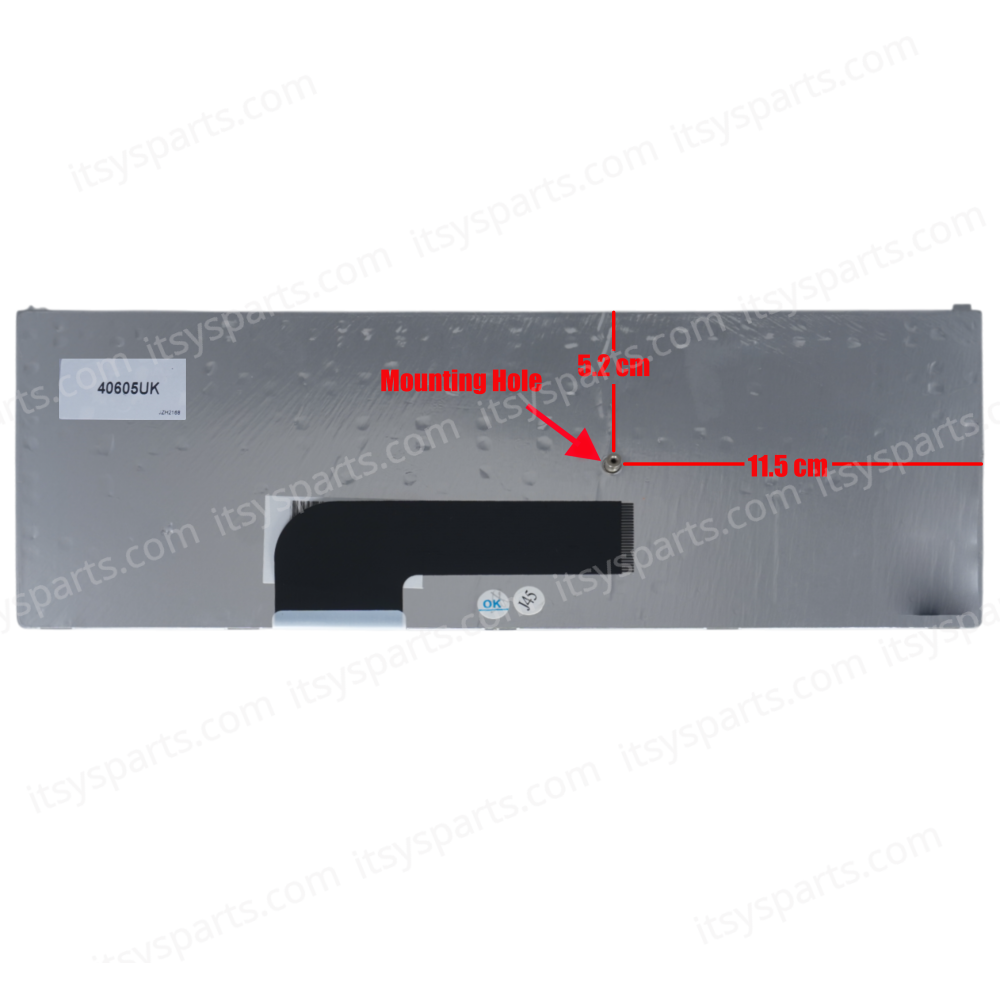 Laptop Keyboard Sony Vaio PCG-7Y1M VGN-N11M VGN-N31M VGN-N395E VGN-N395E/B VGN-N395E/W Keyboard UK Layout Model K070278B1 UK BLACK Layout Keyboard (Ref.40605UK)