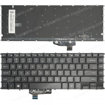 Keyboard Laptop Keyboard for Samsung 940X5N 940X5M NP940X5N NP940X5M BA59-04218A 9Z.NAQN.B01 US layout Black with Backlit OEM(Ref.40844USNOFRBL) 