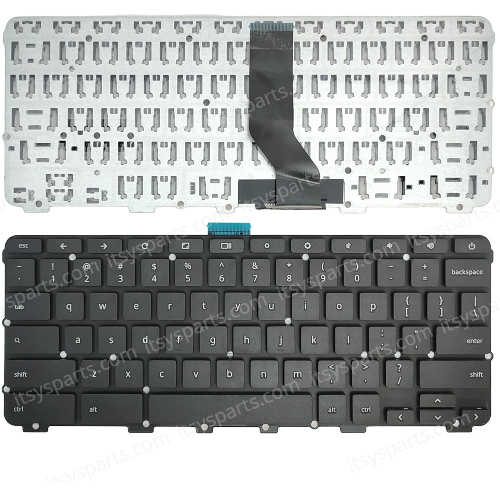Keyboard Laptop Keyboard for Lenovo Chromebook N21 AENL6U00010 NSK-G33SQ 01 US layout Black OEM(Ref.40848USNOFR) 