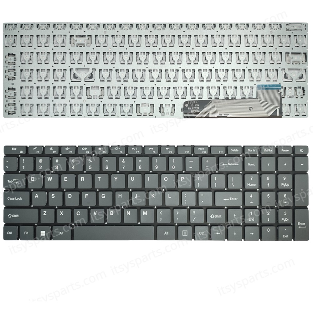 Laptop Keyboard for Gateway 15 GWTN156 GWTN156-1 GWTN156-4 GWTN156-5 GWTN156-7 GWTN156-9 GWNC31514-BK N15CS9 YXT-93-222 MB3661028 US No Frame Black ( SKU.40852USNOFR ) 