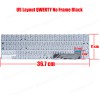 Laptop Keyboard for Gateway 15 GWTN156 GWTN156-1 GWTN156-4 GWTN156-5 GWTN156-7 GWTN156-9 GWNC31514-BK N15CS9 YXT-93-222 MB3661028 US No Frame Black ( SKU.40852USNOFR ) 