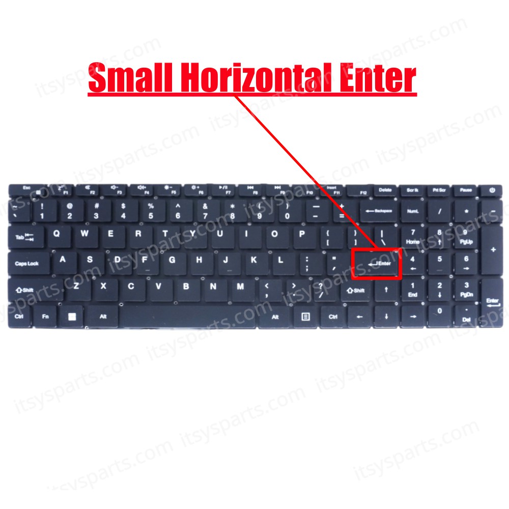 Laptop Keyboard for Gateway 15 GWTN156 GWTN156-1 GWTN156-4 GWTN156-5 GWTN156-7 GWTN156-9 GWNC31514-BK N15CS9 YXT-93-222 MB3661028 US No Frame Black ( SKU.40852USNOFR ) 