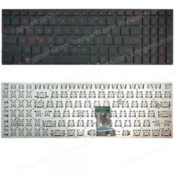 Keyboard Laptop Keyboard for ASUS 90NB0871-R31AR0 90NB0871-R32AR0 90NB0871-R31BE0 90NB0871-R31BG0 90NB0871-R32BG0 90NB0871-R32CZ0 90NB0871-R31FS0 OEM(Ref.40802USNOFR)