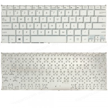 Keyboard Laptop Keyboard for ASUS X205 X205T X205TA E202 E202S E205 E202MA TP201SA US White OEM(Ref.40867USNOFRWHITE) 