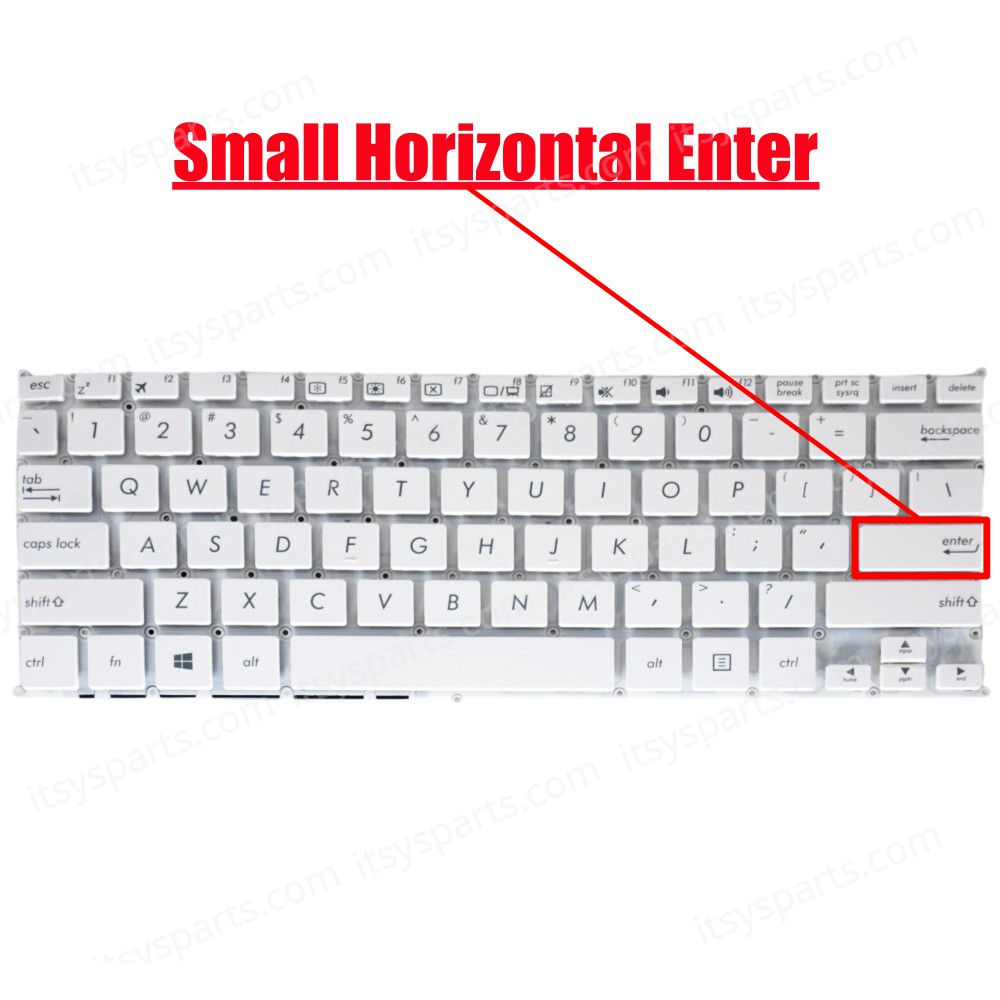 Keyboard Laptop Keyboard for ASUS X205 X205T X205TA E202 E202S E205 E202MA TP201SA US White OEM(Ref.40867USNOFRWHITE) 