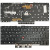 Keyboard Laptop Keyboard for Lenovo thinkpad X1 titanium 9th UK layout Black with Backlight and Pointer OEM(Ref.40846UKNOFRBL) 