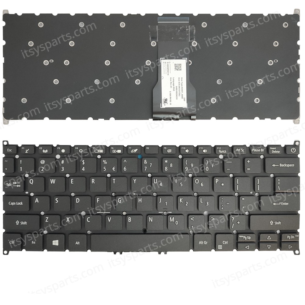 Keyboard Laptop Keyboard for ACER Swift 3 SF314-54 SF314-54G SF314-56 SF314-56G SF314-58G US Black OEM(Ref.40889USNOFR) 