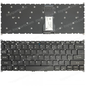 Keyboard Laptop Keyboard for ACER Swift 3 SF314-54 SF314-54G SF314-56 SF314-56G SF314-58G US Black OEM(Ref.40889USNOFR) 