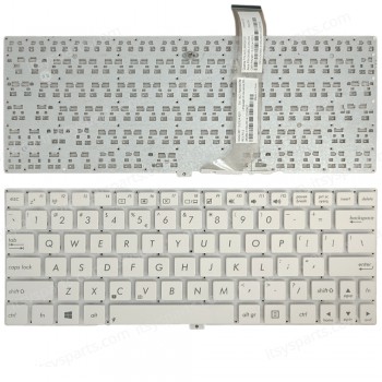Keyboard Laptop Keyboard for ASUS VivoBook X102BA AEEJBR00020 0KNB0-0105UI00 MP-12J23U4-9201 US White OEM(Ref.40893USWHITENOFR) 
