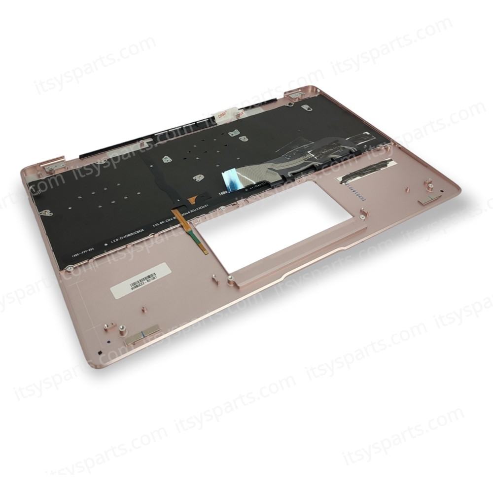 Keyboard Laptop Keyboard for Asus zenbook UX390UA DH51-GR GS SERIES QENT2S-CB RH71-CB XH74-BL UX390UAK US Pink Palmrest OEM (Ref.40882USPINKPALM) 