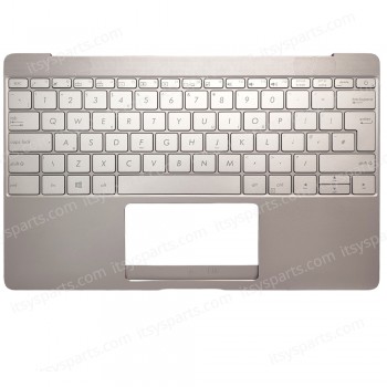 Keyboard Laptop Keyboard for Asus zenbook UX390UA DH51-GR GS SERIES QENT2S-CB RH71-CB XH74-BL UX390UAK UK GREY Palmrest OEM (Ref.40882UKGREYPALM) 