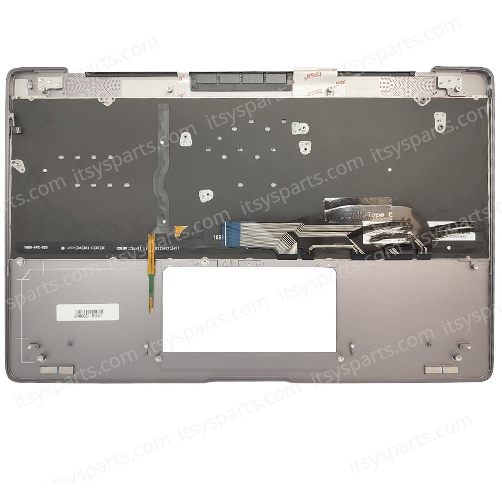 Keyboard Laptop Keyboard for Asus zenbook UX390UA DH51-GR GS SERIES QENT2S-CB RH71-CB XH74-BL UX390UAK UK GREY Palmrest OEM (Ref.40882UKGREYPALM) 