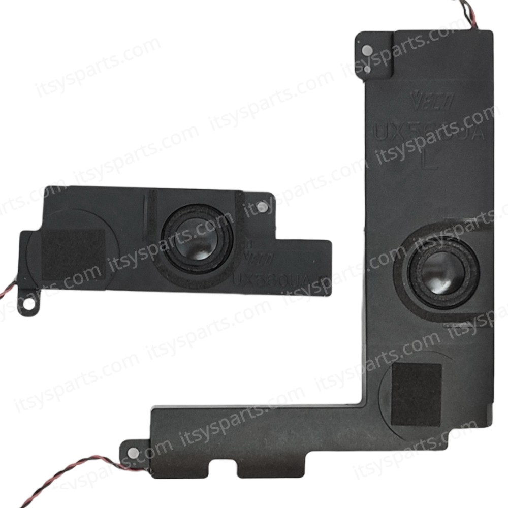 Speaker Set - Speakers Pair for Laptop ASUS zenbook UX560 UX560UA UX560U Q504UA 04072-02110300 04072-02110200 OEM (Code 1-SPKR026)